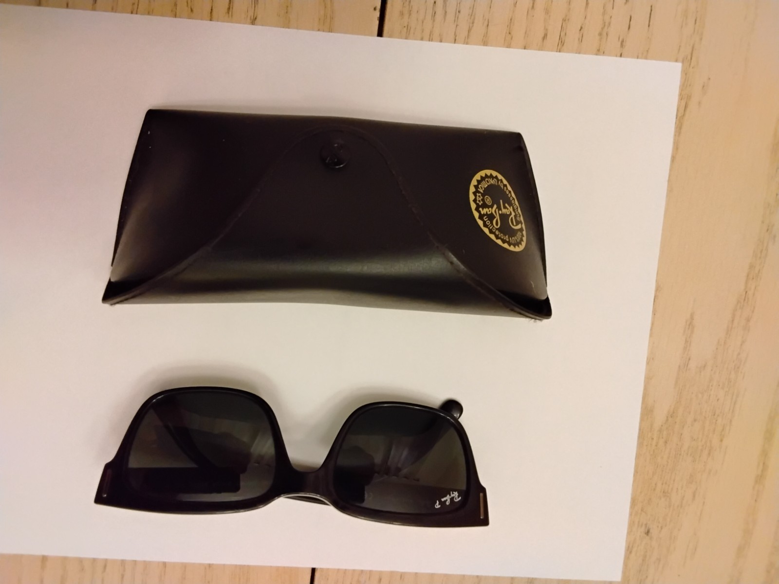 Ray-Ban Sunglasses RB2190 P JEFFREY 901/58 Black Men’s with original case