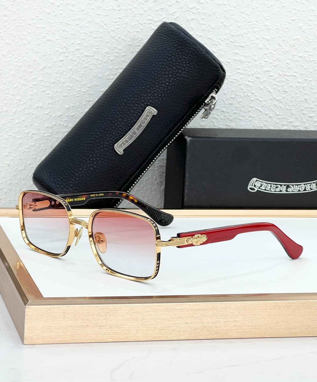 CHROME HEART Style Unisex Sunglasses – MODEL: DEEP COK SIZE：59口21-145