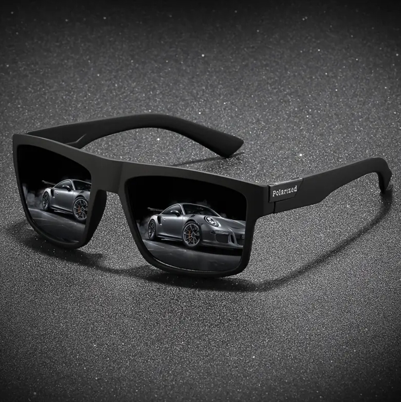 Square Sunglasses Polarized for Men Women Outdoor Sports Driving Glasses Fishing