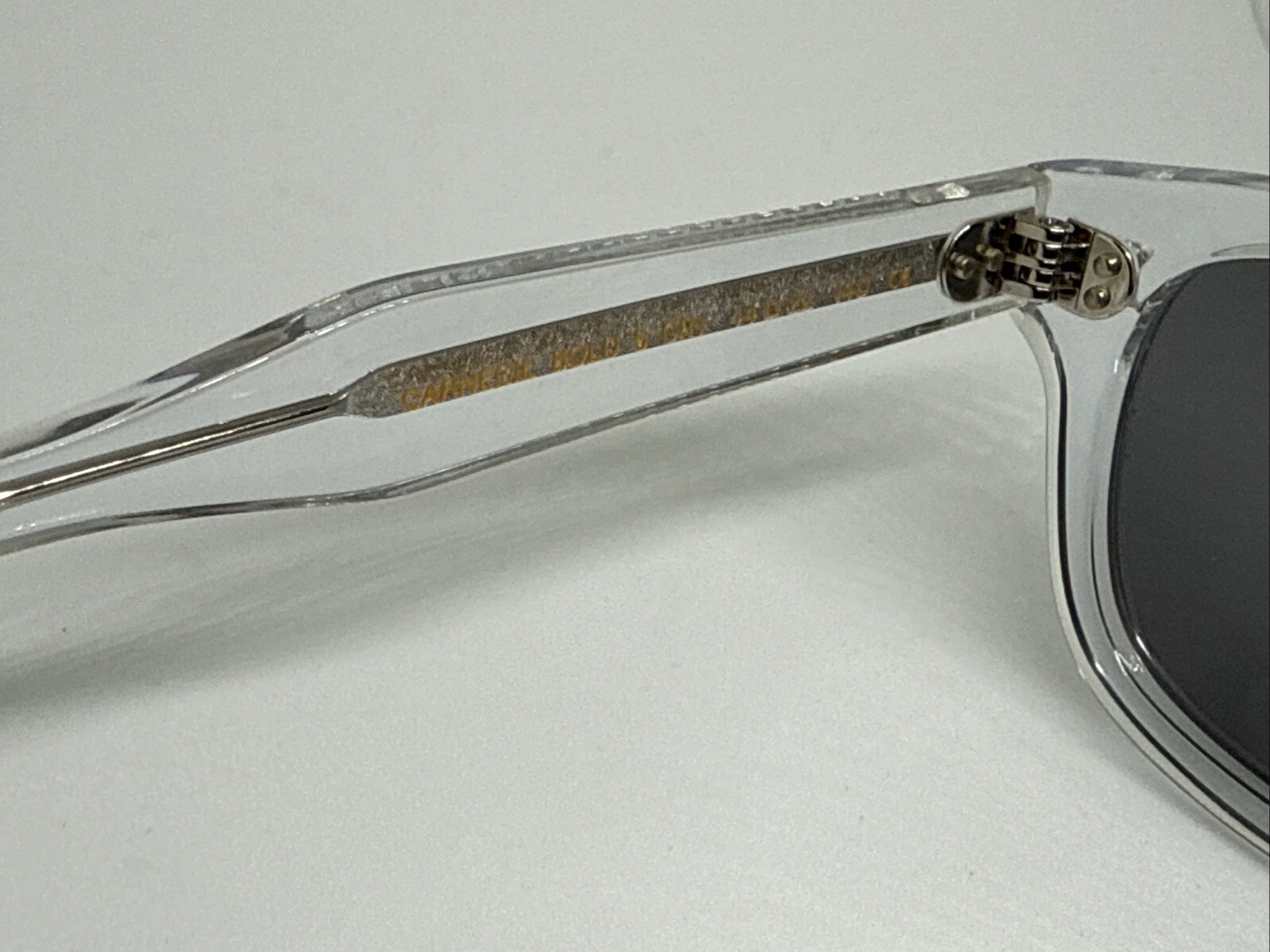 Cubitts Designer Carnegie Clear Frame 44mm Sunglasses