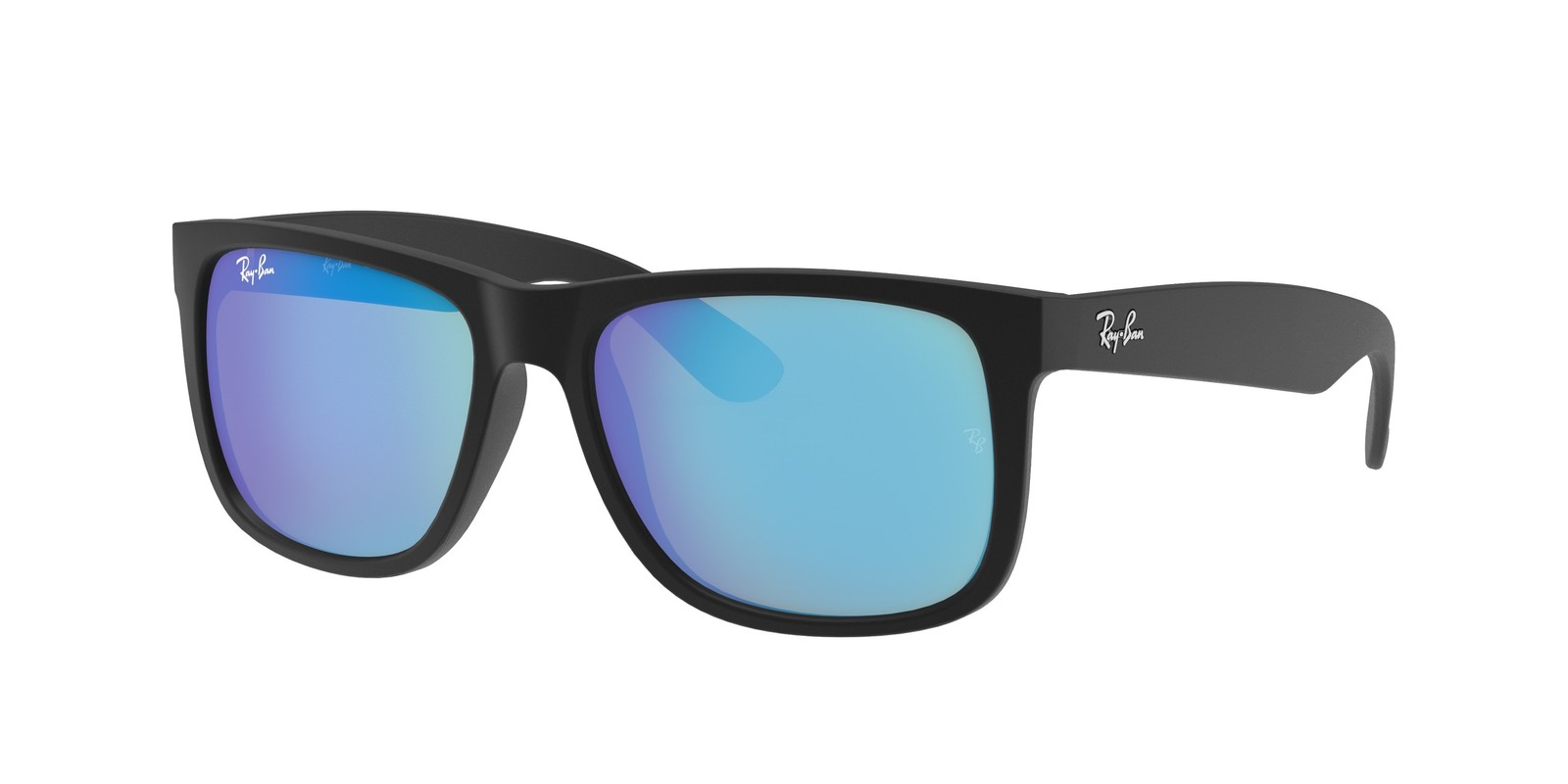 Ray-Ban RB 4165 justin rubber black blue flash 622/55 Sunglasses