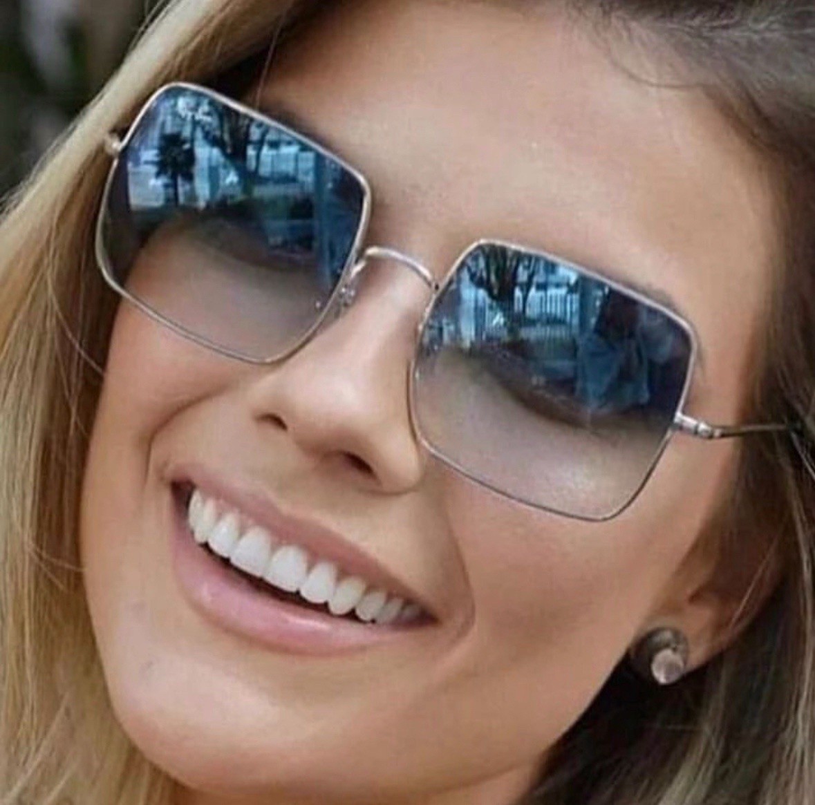 Rayban Square RB1971 54mm sunglasses