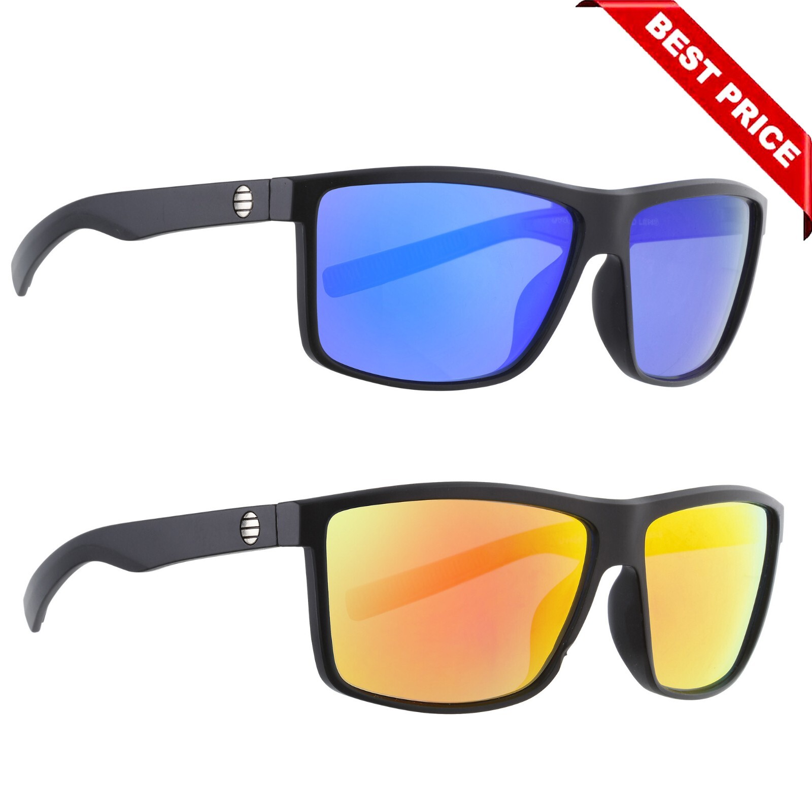 Square Polarized Sunglasses For Men Women Driving Sun Glasses
