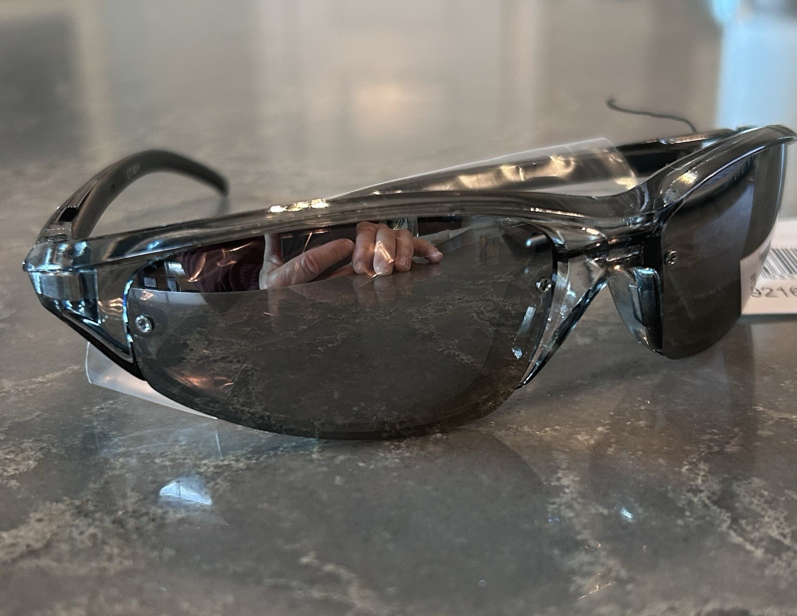 New Sport Wrap Sunglasses Mirrored Lenses UV400 Protection Lightweight 9216