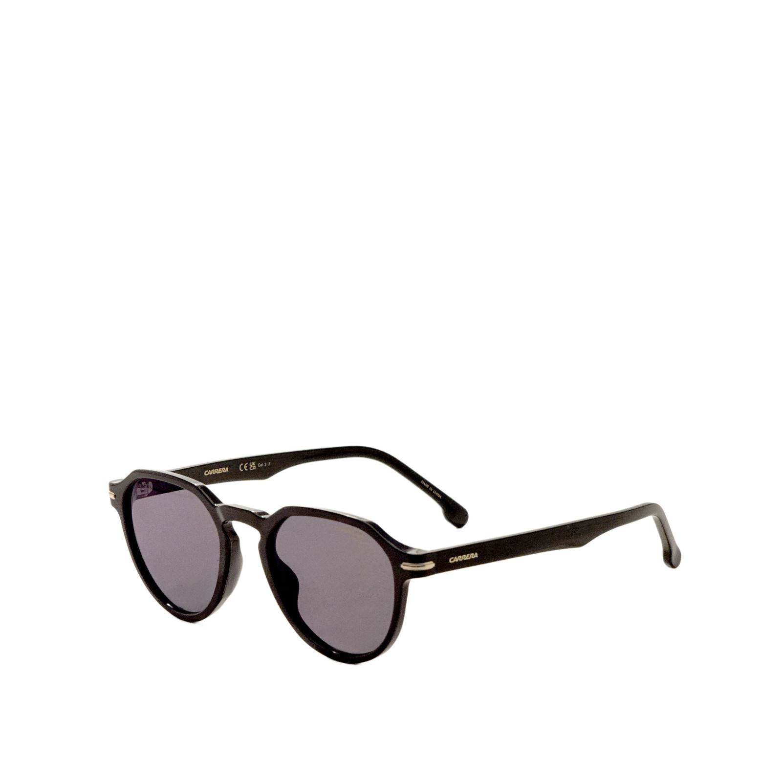 Carrera Unisex 50 mm Black Sunglasses Polarized CARRERA314-S-807-50