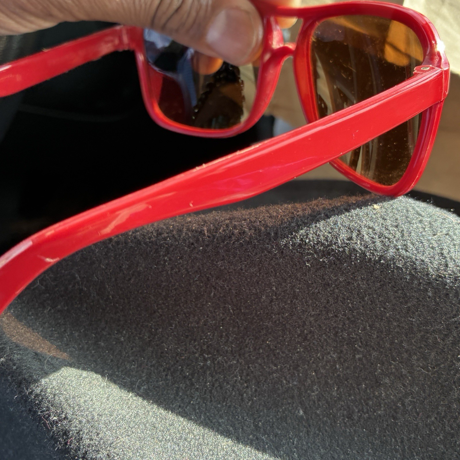 Bolle PC Sunglasses Men’s Red Plastic Made in France Frames Only