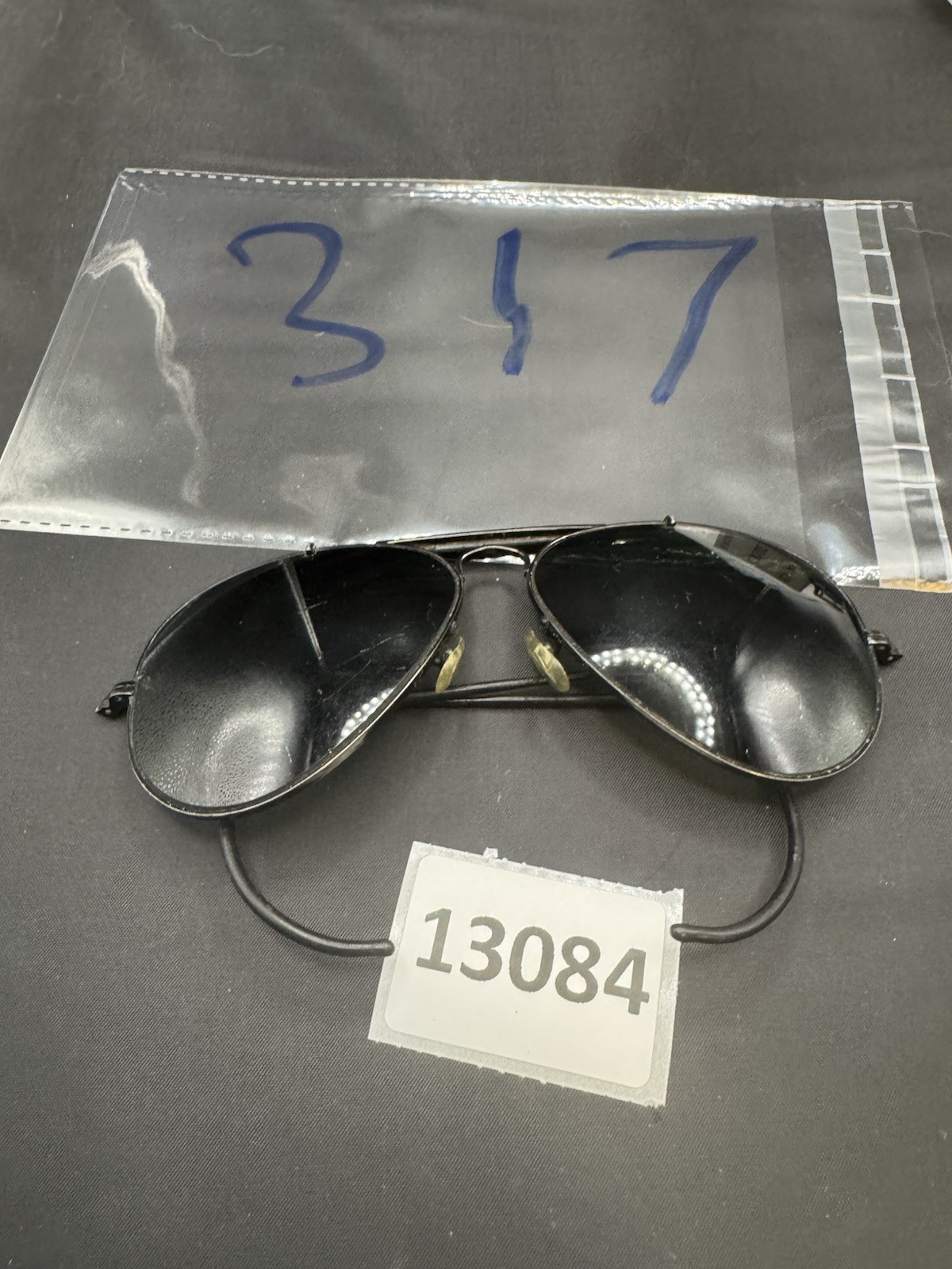 Ray-Ban Outdoorsman Sunglasses G-15 Aviators Black On Black