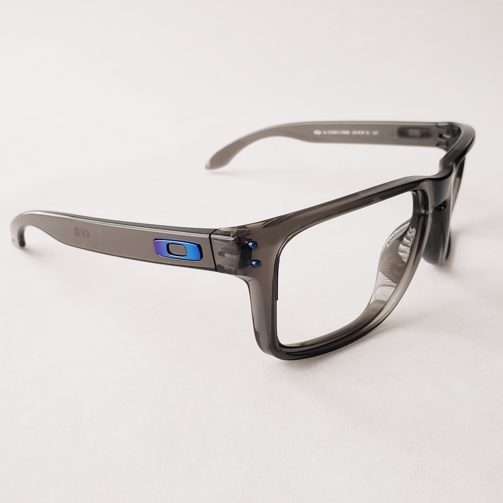Oakley Holbrook XL Grey Smoke Blue Icons Replacement Frame Only Authentic OO9417
