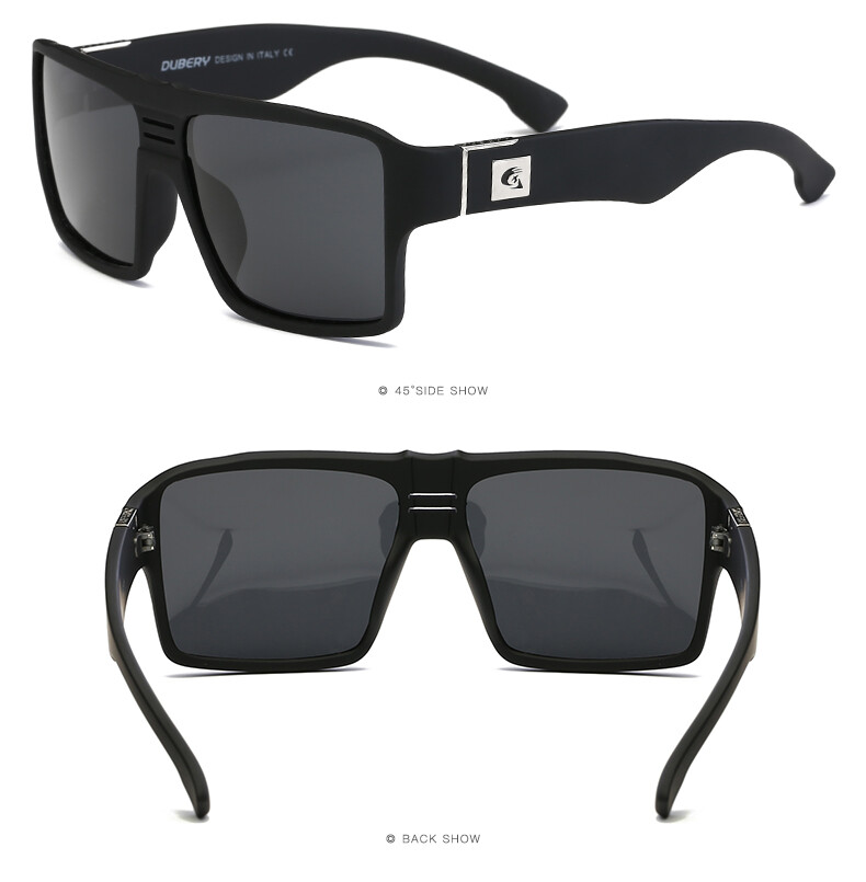 Men Women Square Myopia Nearsighted Glasses Oversize Outdoor Sport Sunglasses