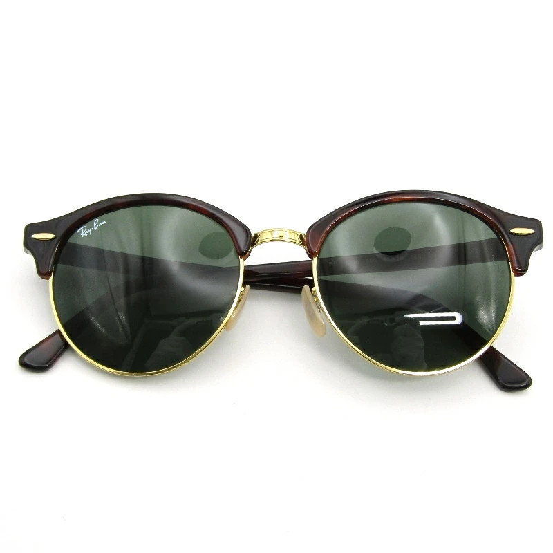 Ray-Ban Sunglasses RB4246 CLUBROUND Made in China Club Round Brow Combi DDU