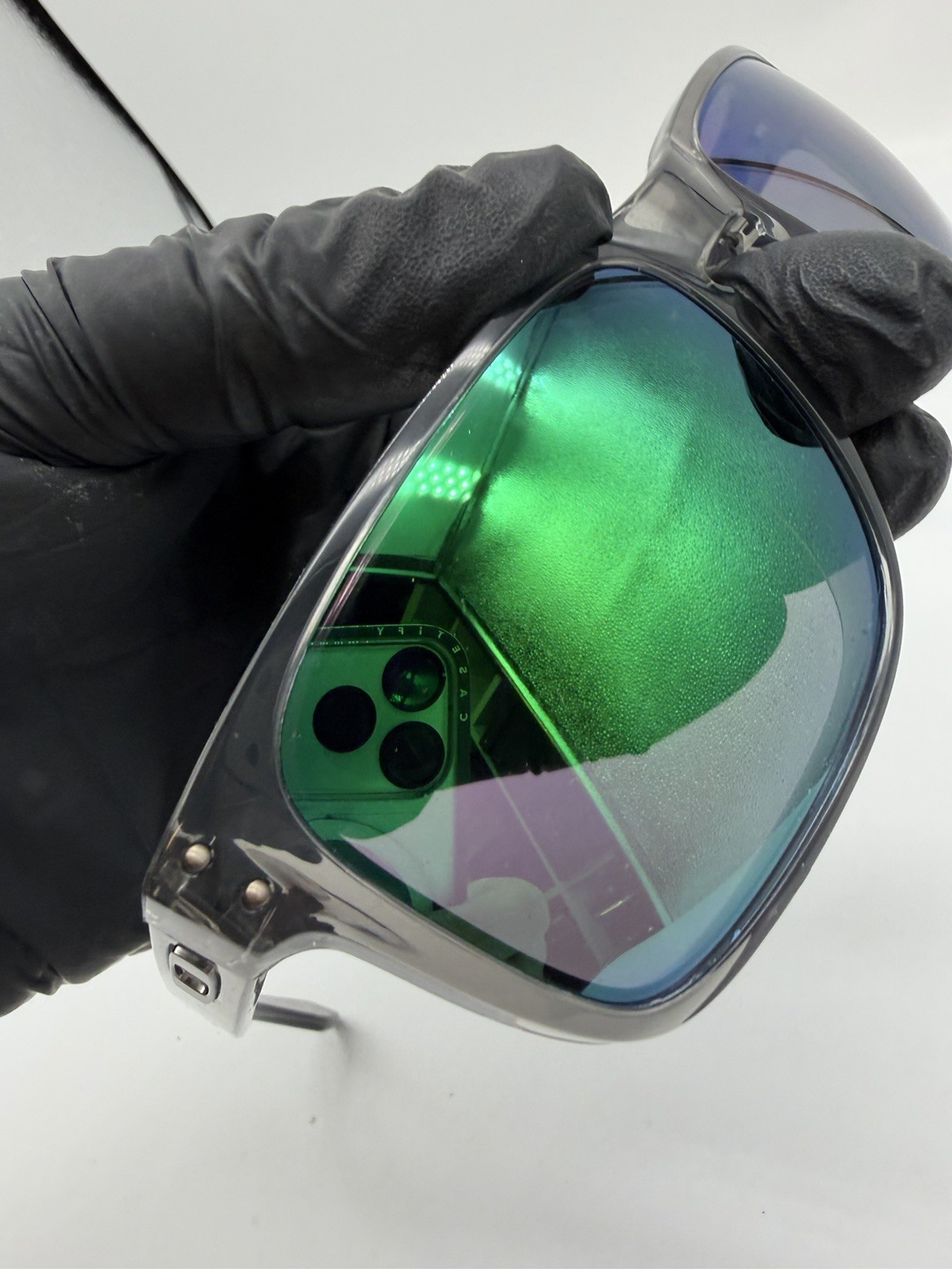 Oakley Holbrook XL Grey Ink Prizm Jade Polarized Sunglasses