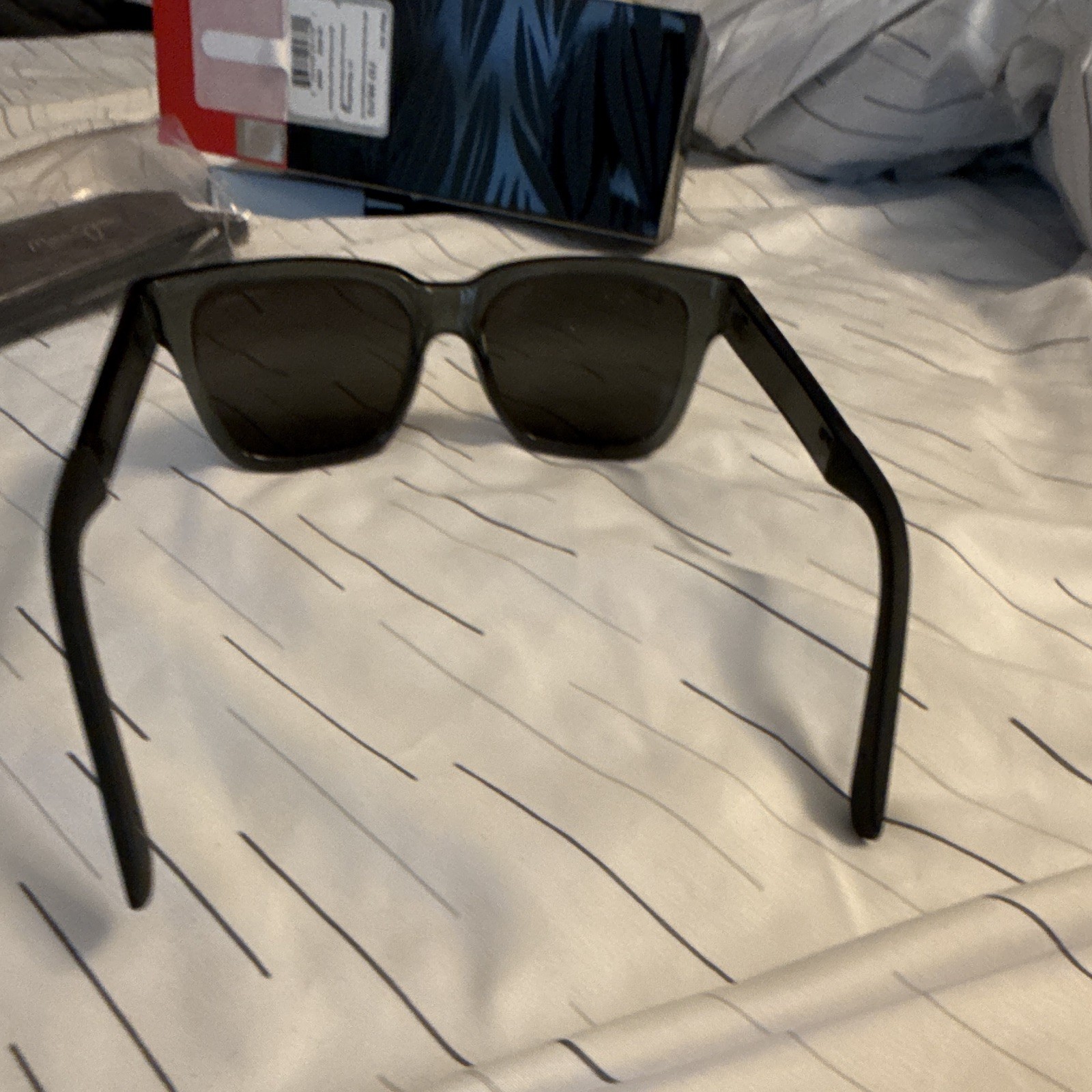 Maui Jim Grey Koko Head Black Matte Square Man Utd 737-39UTD LC: Neutral Grey