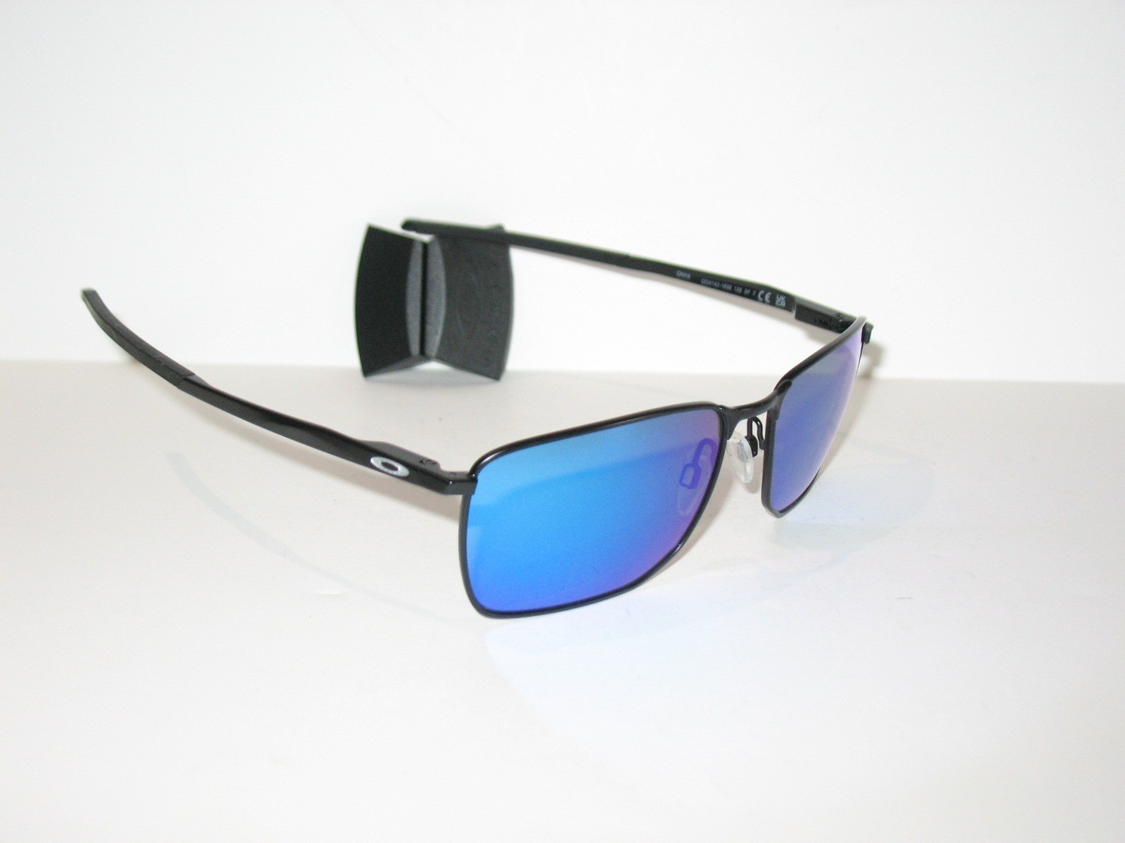 Oakley EJECTOR Satin Black/PRIZM SAPPHIRE POLARIZED Lenses Sunglasses 4142-16