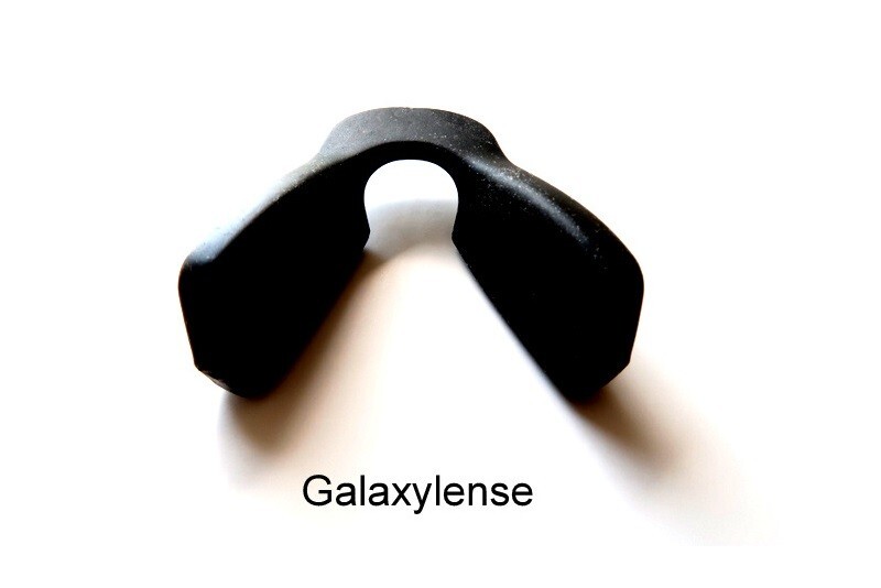 Galaxy Nose Pads Rubber Kits For Oakley Jawbreaker And Asian Fit Black Color