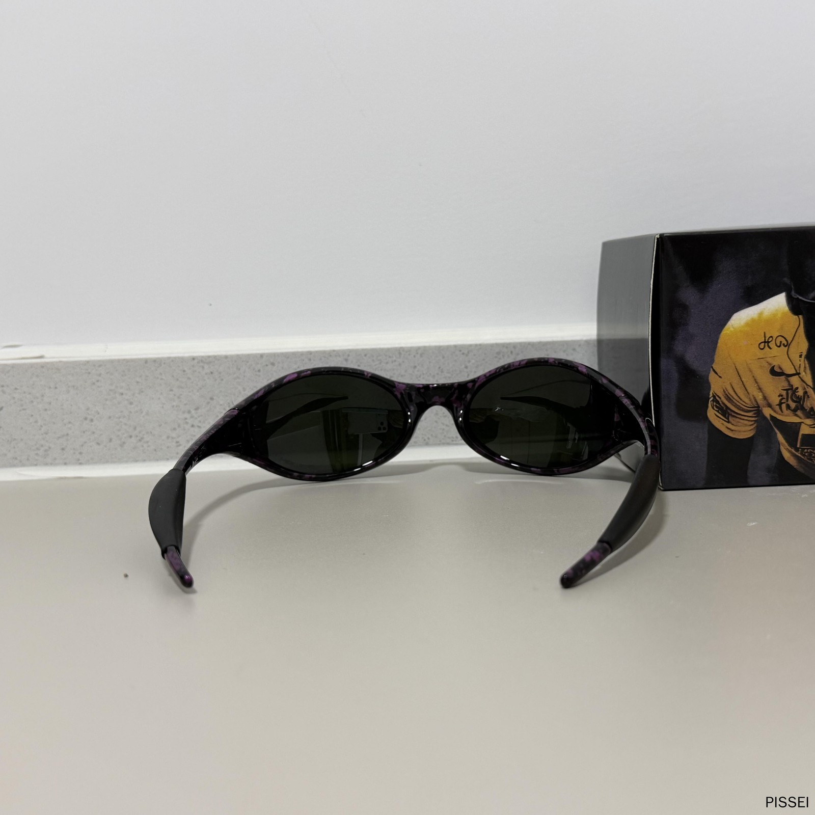 Oakley Eye Jacket X Brain Dead Collaboration Dark Violet Frame Purple IN BOX