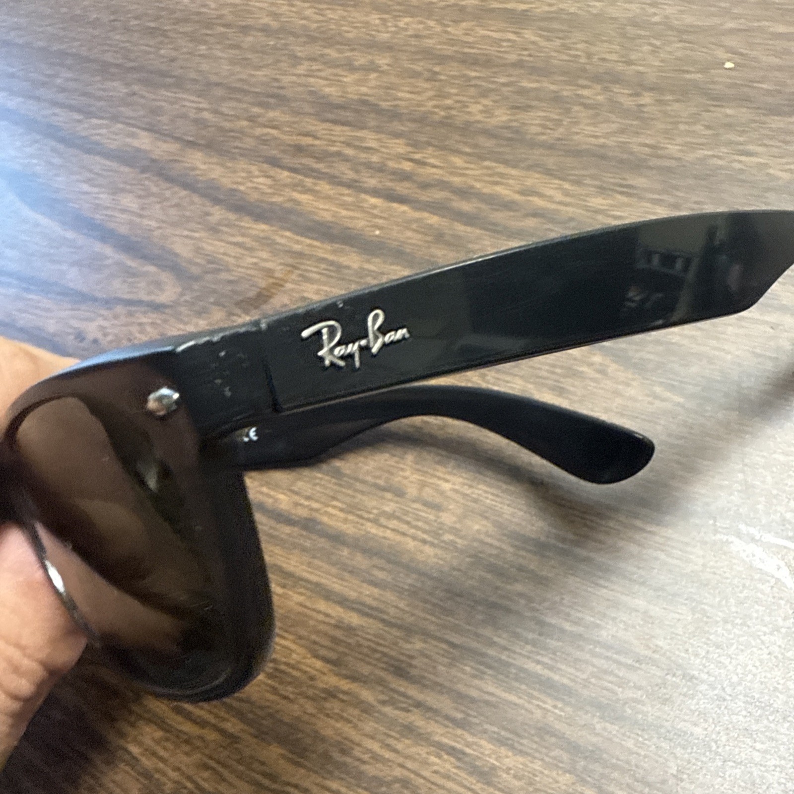 Ray-Ban RB2132 New Wayfarer Sunglasses 901 Black FRAMES ONLY 52-18