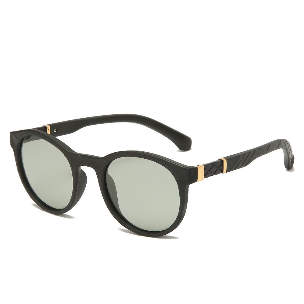 Round Polarized Glasses – Photochromic Anti-glare Glasses Unisex Fashion Eyewear