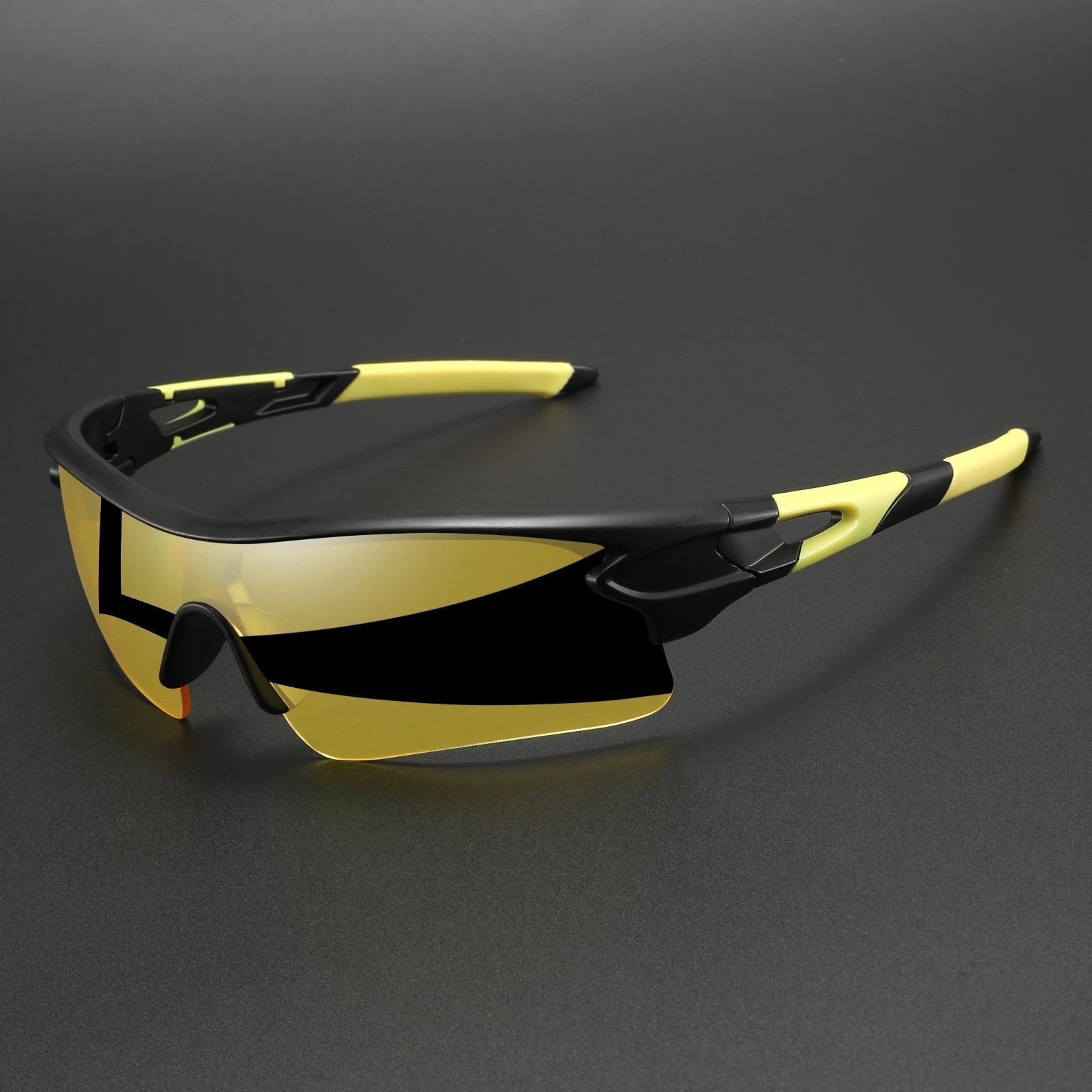 UV400 Sport Eyewear Protective Lightweight Cycling Hiking Unisex Full Cover Lens