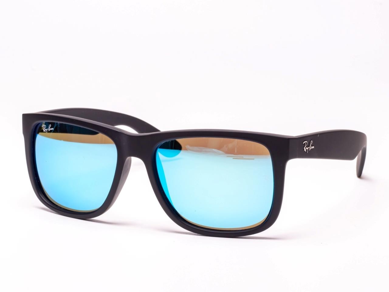 Ray Ban RB4165 4165 Justin Sunglasses Matte Black 622/55 Authentic 54mm