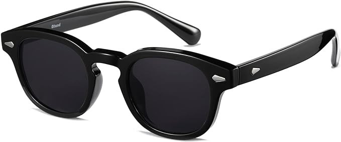 Mens Sunglasses Johnny Depp Robert Downey Tinted Blue Lens Retro Classic Fashion