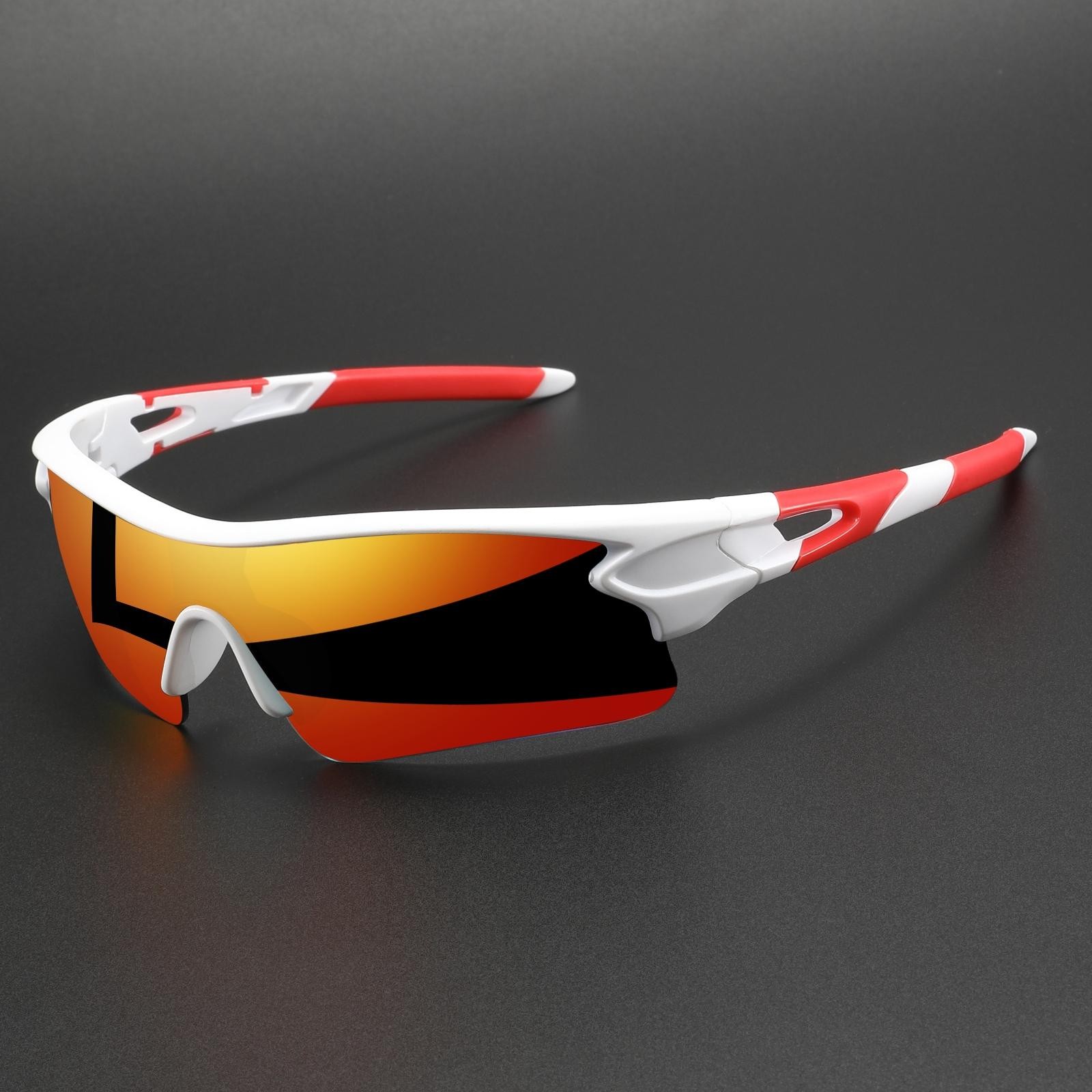 New UV400 Protective Sports Eyewear Lightweight Full-Cover Lens Unisex Wrap