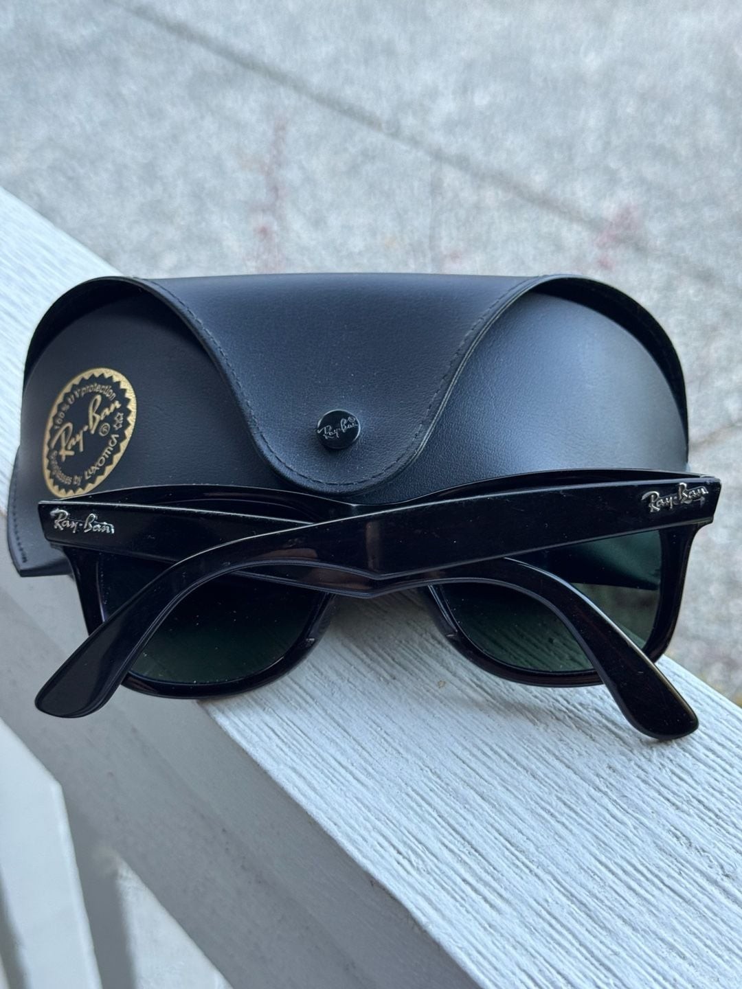 Ray-Ban Original Wayfarer RB2140 901/58 Polarized Sunglasses 50mm