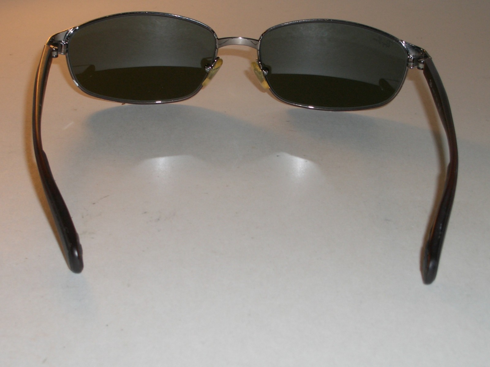 RAY BAN RB3247 59[]17mm BROWNISH CHROME G15 UV GLASS LENS SUNGLASSES w/CASE