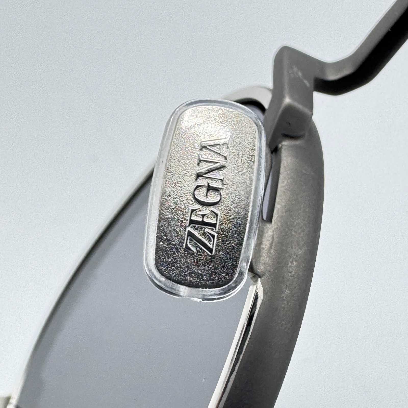 Ermenegildo Zegna Sunglasses EZ0287 09A Matte Gunmetal Frame Gray Lens 52mm