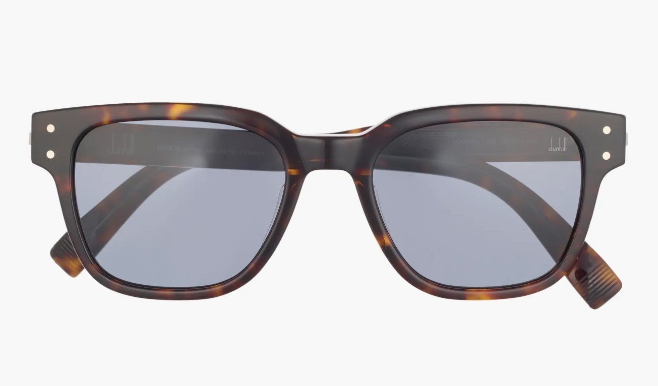 Dunhill 52mm Square Sunglasses None, HAVANA GREY DU0045S 002