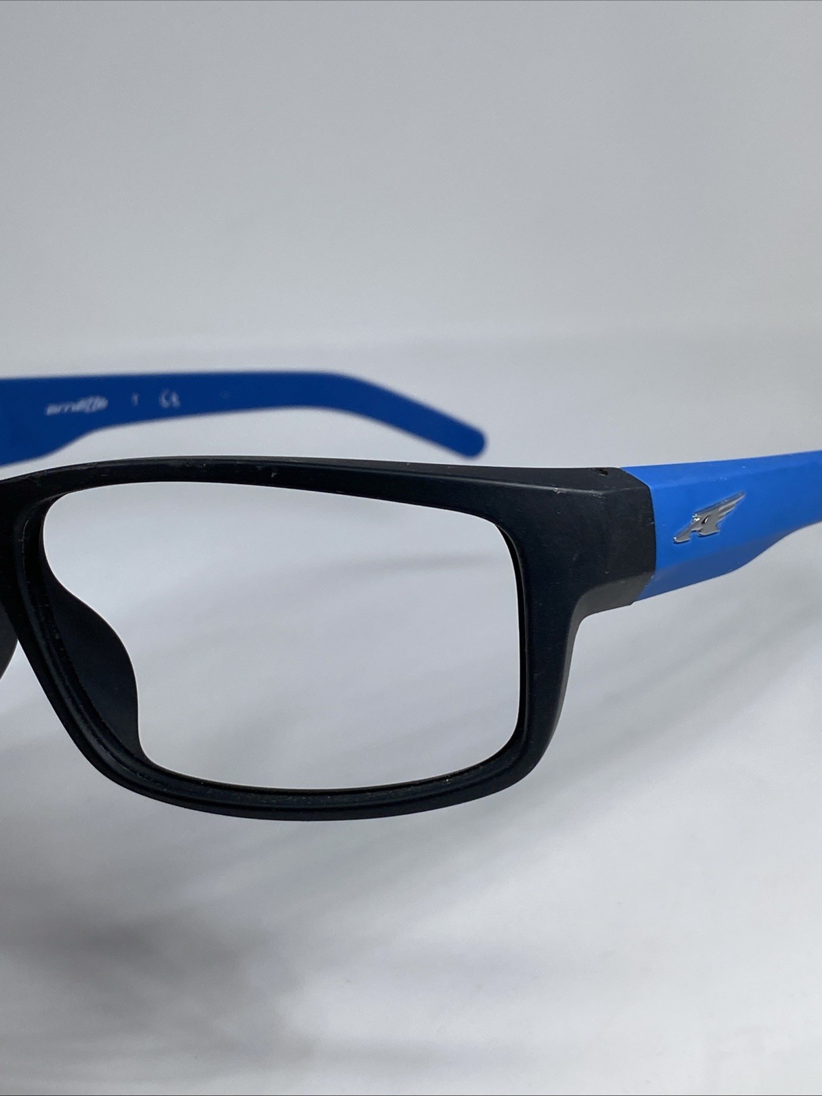 ARNETTE FASTBALL 4202-2268/55 Black/Blue Wrap Sunglasses Frame 62-16mm
