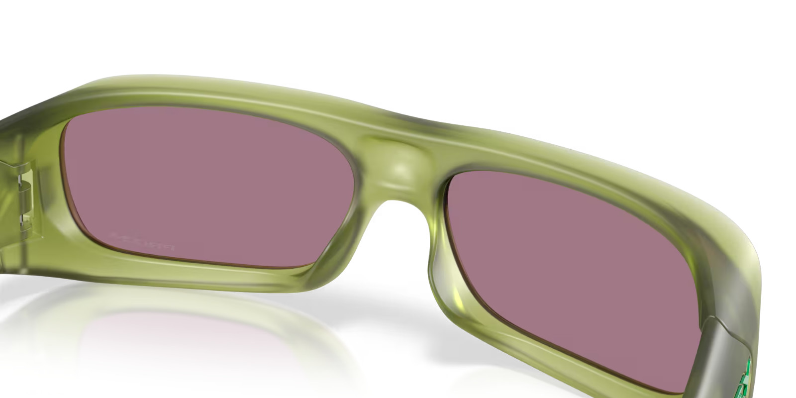 Oakley PERMIAN Sunglasses OO9520-0459 Matte Transparent Fern W/ PRIZM Jade Lens