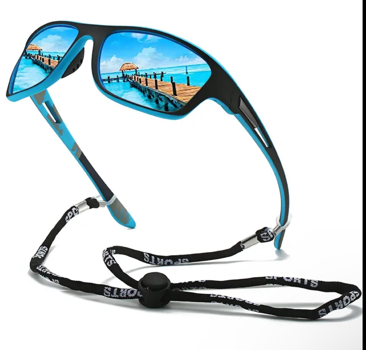 Polarized Men Anti Glare Fishing Cycling Driving Sport Sunglasses Light Weight