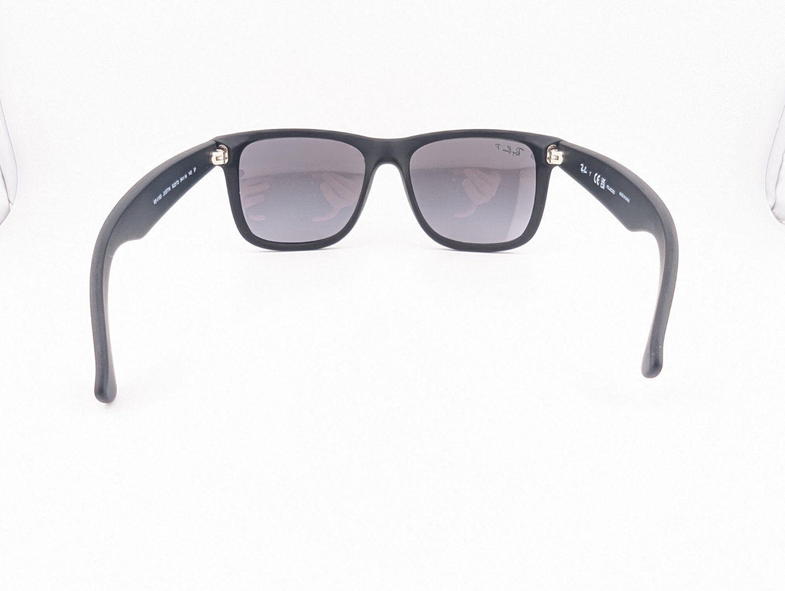 Ray-Ban Sunglasses, RB 4165 622/T3 3P Justin Matte Black Polarized, 54-16-145