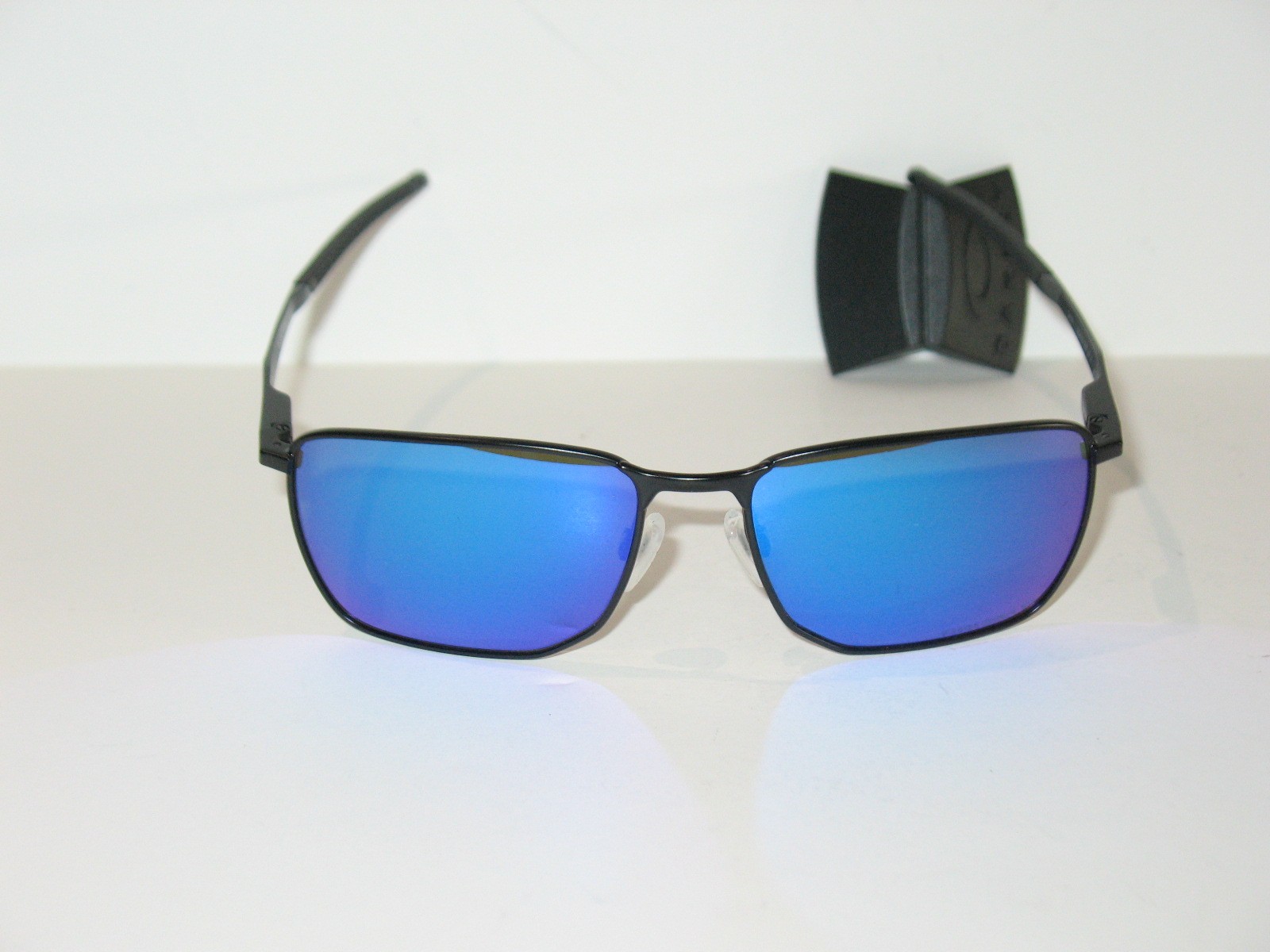 Oakley EJECTOR Satin Black/PRIZM SAPPHIRE POLARIZED Lenses Sunglasses 4142-16
