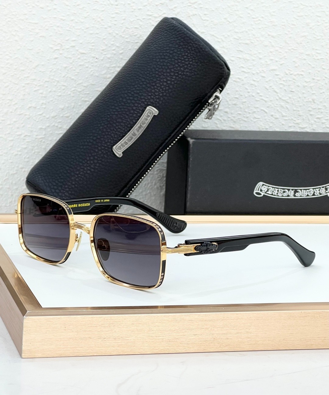 CHROME HEART Style Unisex Sunglasses – MODEL: DEEP COK SIZE：59口21-145