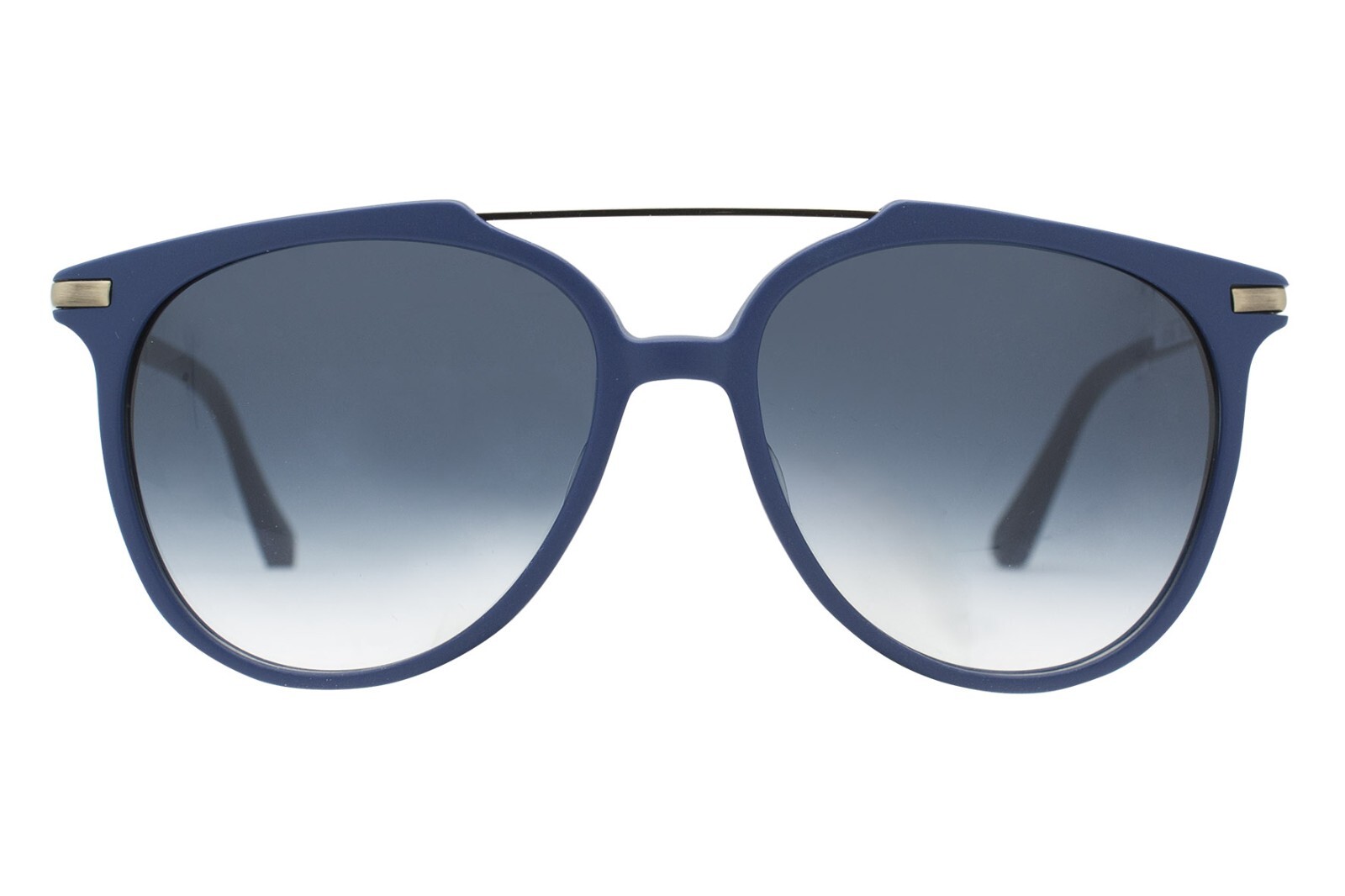 Cadillac Blue Acetate + Metal Aviator Sunglass/Italy- Carl Zeiss Lens 1716 C3