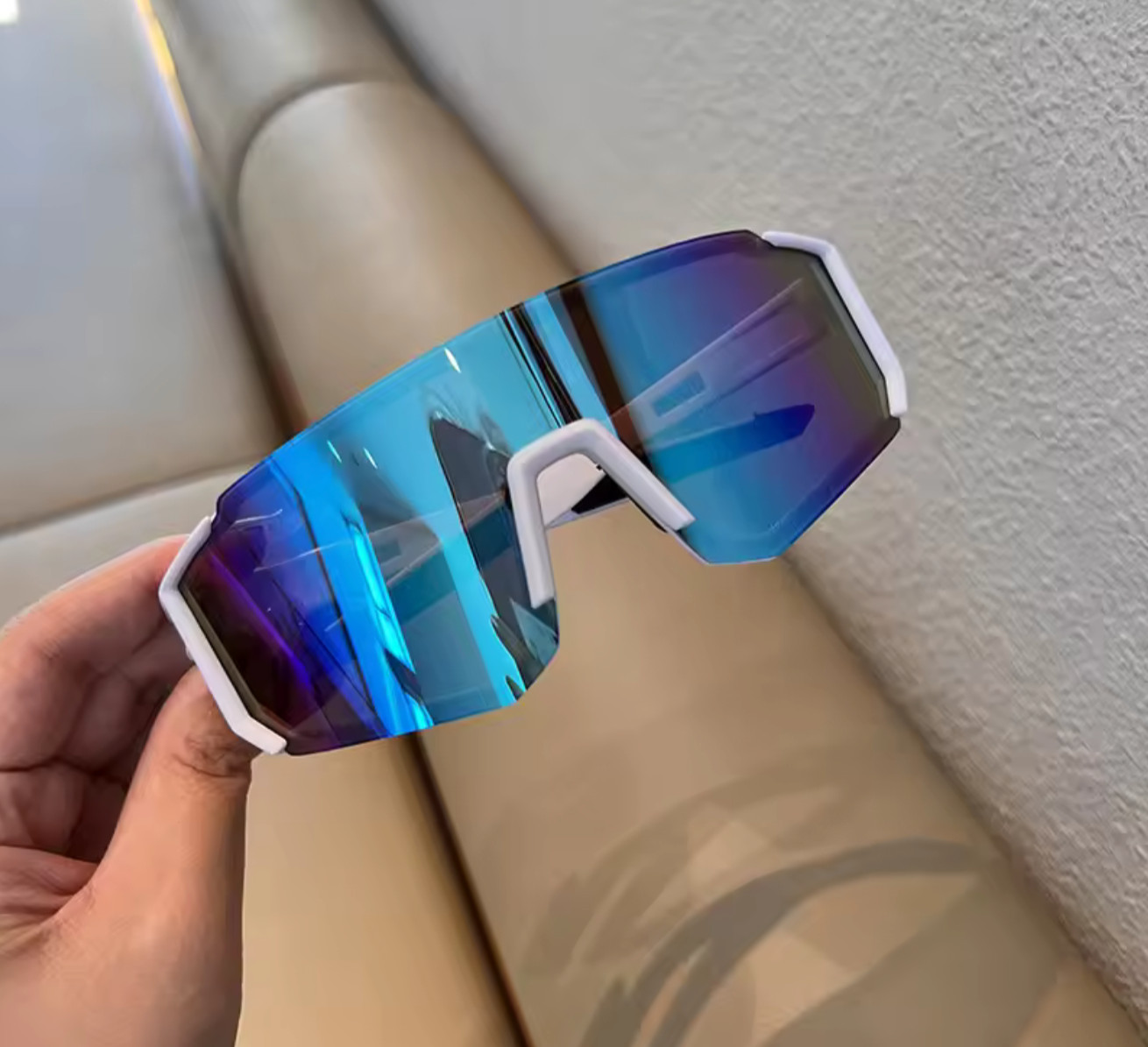 High Quality Polarized Sports Sunglasses UV400 Mirrored Cycling Running Unisex
