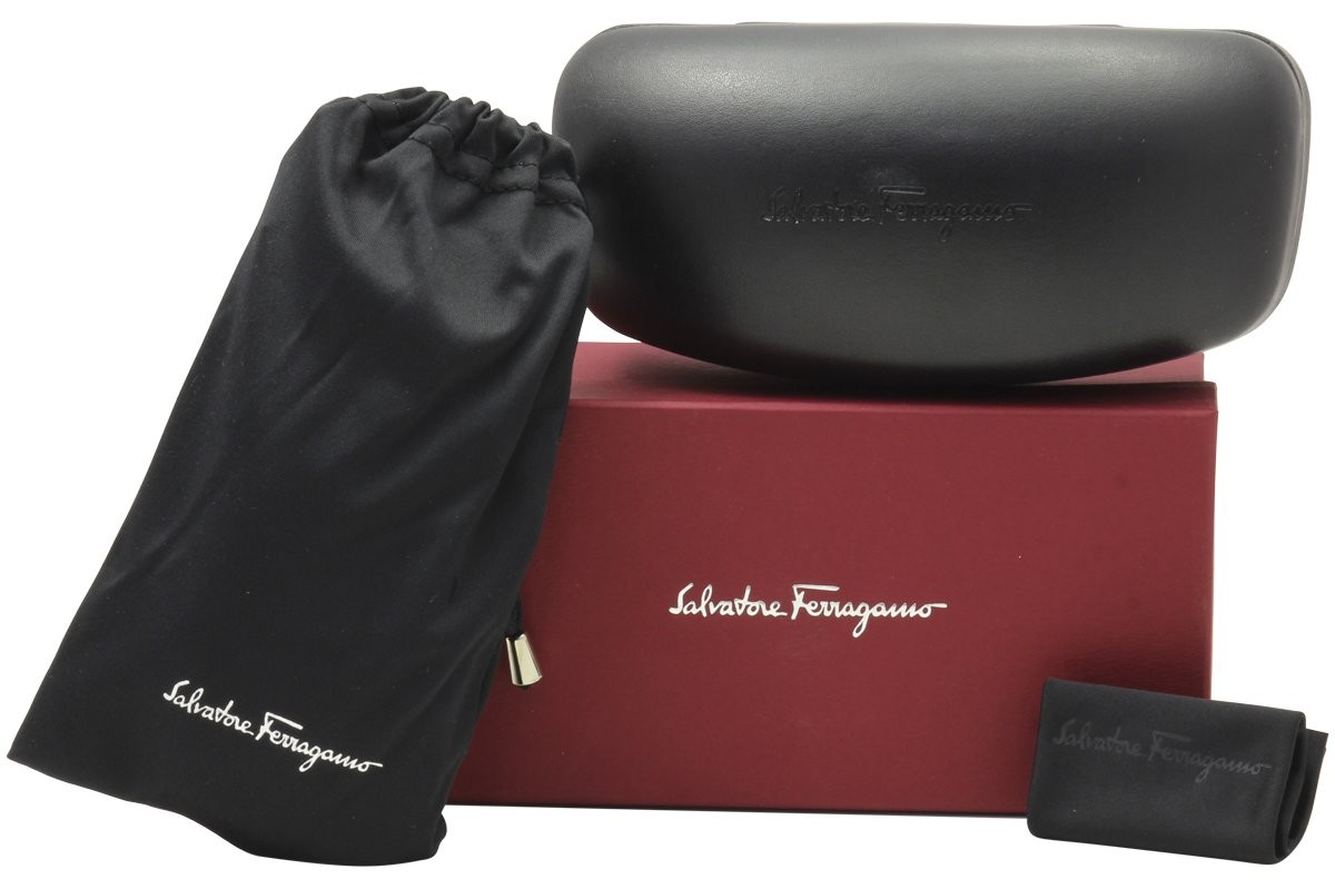 Salvatore Ferragamo Ferragamo Sf960S Unisex Sunglasses Black 58