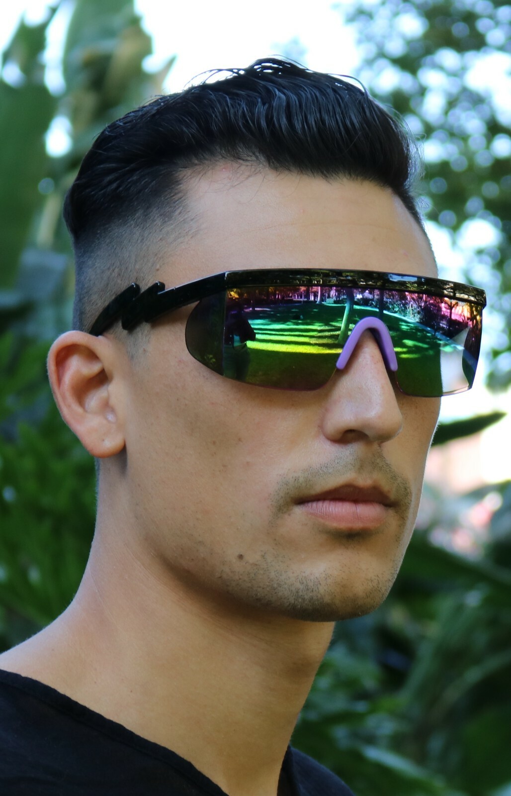 Bolt side arm Retro Shield Style Sunglasses Brand New with tags UNISEX US Seller