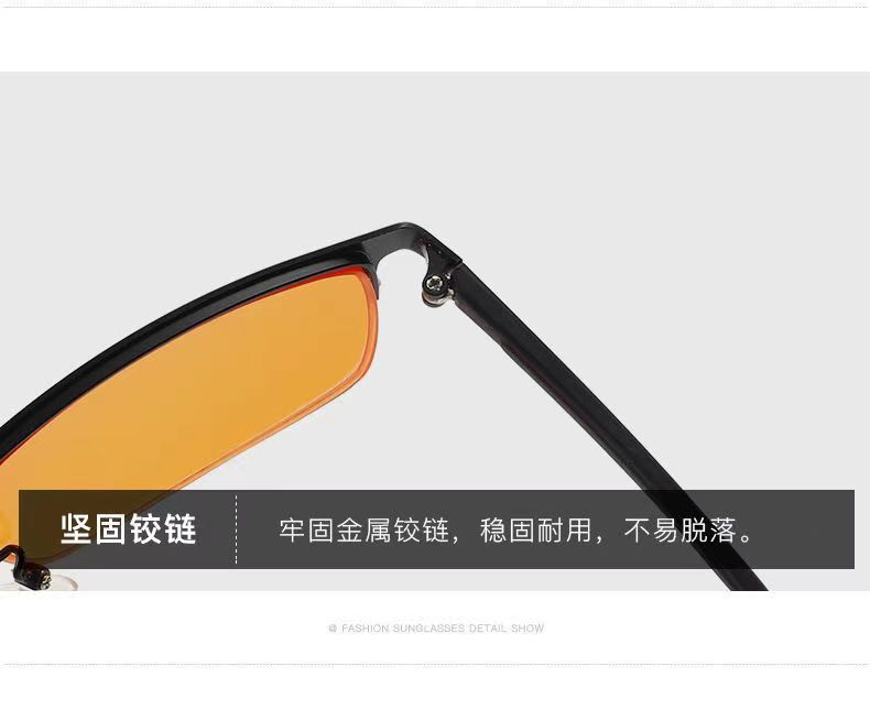 Half Frame Myopia Myopic Nearsighted Glasses Sunglasses 0 -0.75 -1.0 -1.5 -6.0 E