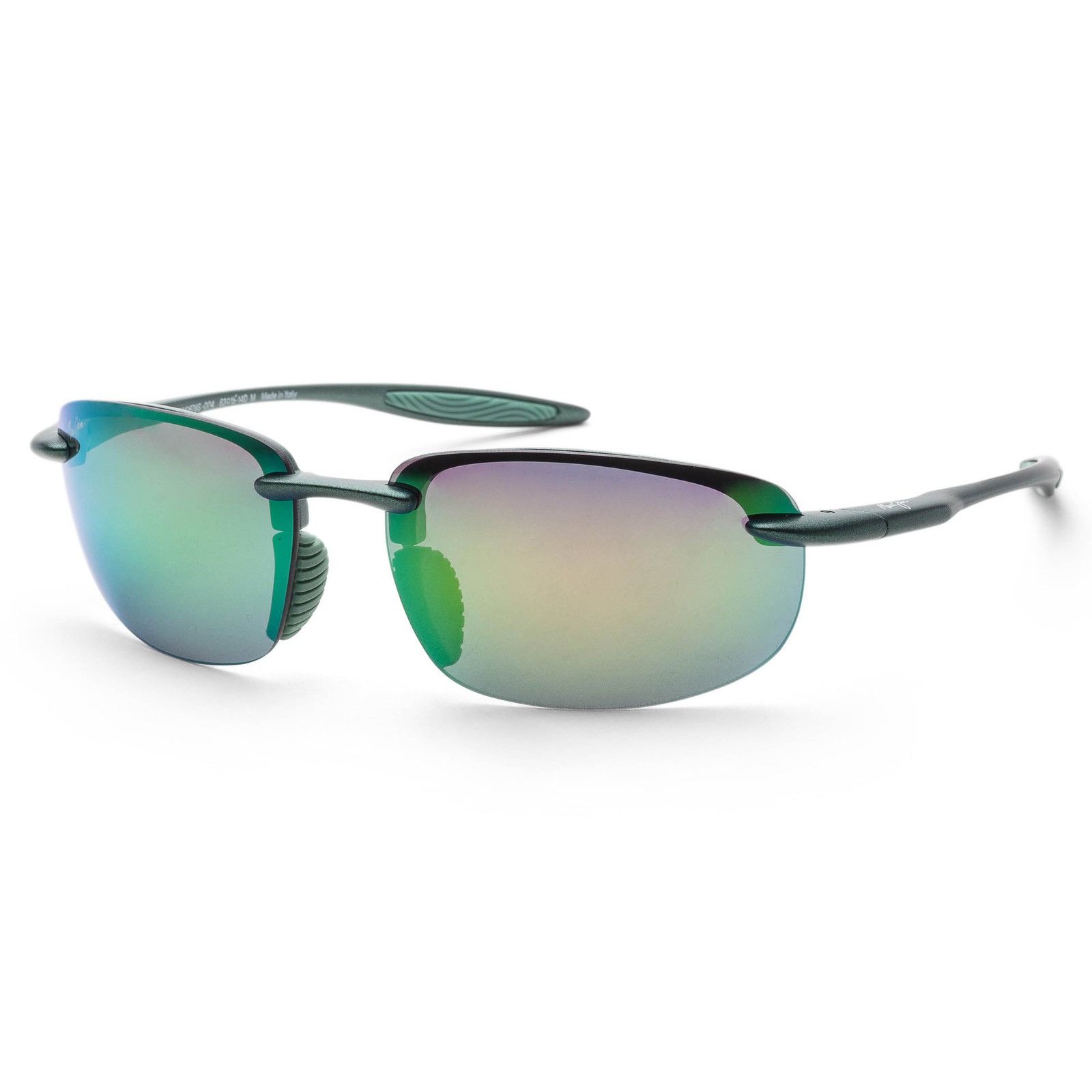 Maui Jim Men’s Hookipa Ultra 63mm Matte Green Polarized Sunglasses GM676-15