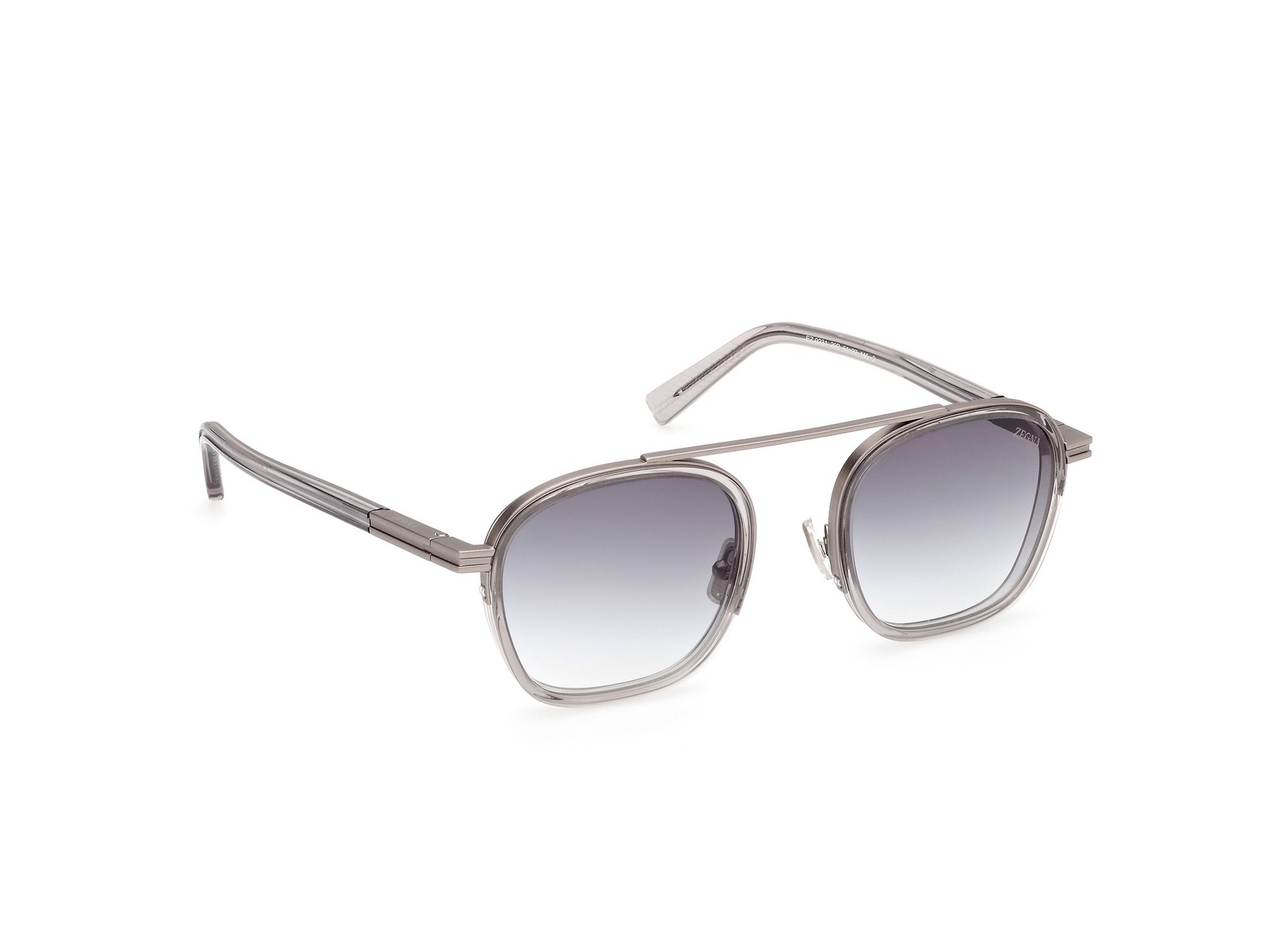 ZEGNA EZ0231 Sunglasses Sun Glasses 20B Grey Authentic New 51 Unisex