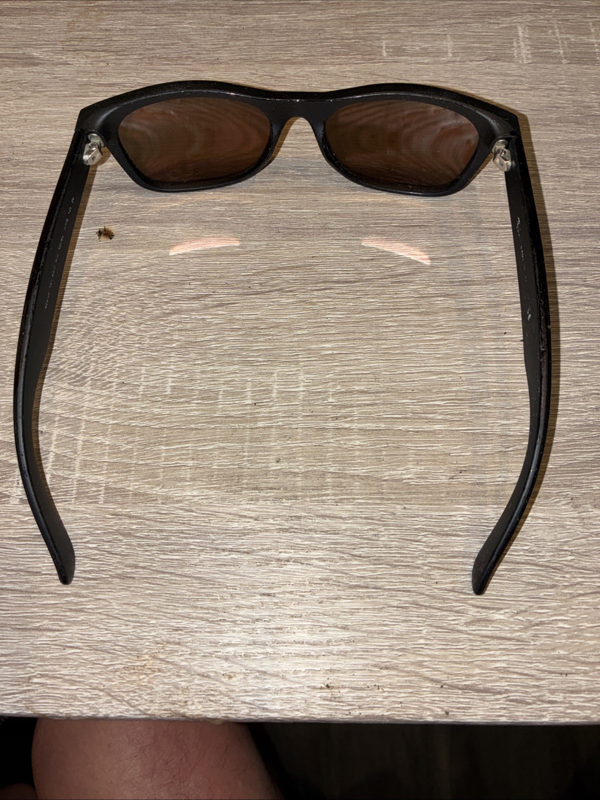RAY-BAN RB2132 NEW WAYFARER ( Frames Only ) 6462/31 RUBBER BLACK #S23