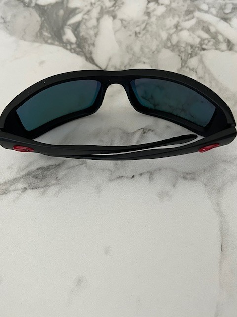 Costa Del Mar Fantail Matte Black / Gold Mirror 580P Polarized Sunglasses- FR SH