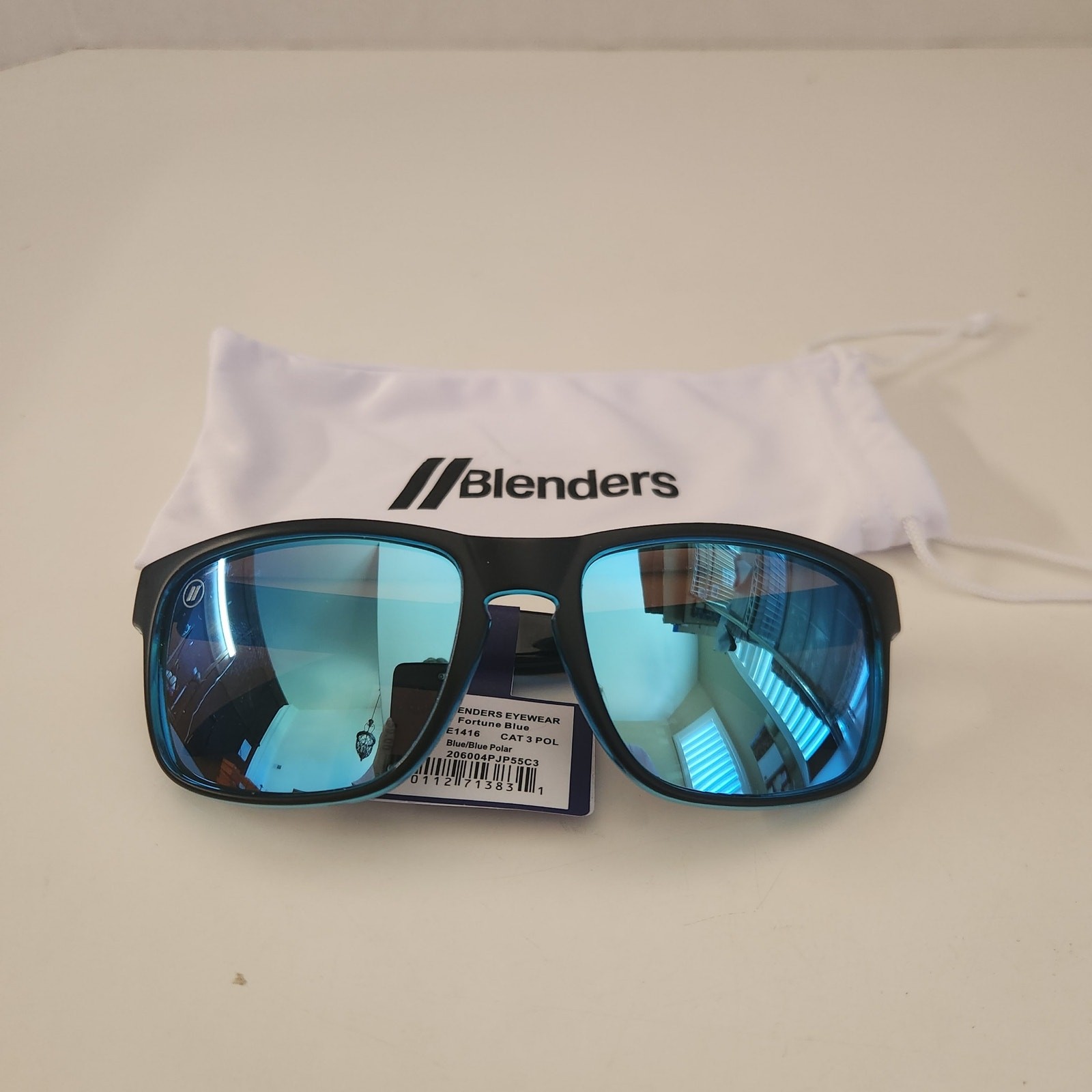 Blenders Eyewear Canyon – Polarized Sunglasses – – 100% UV Protection – blue