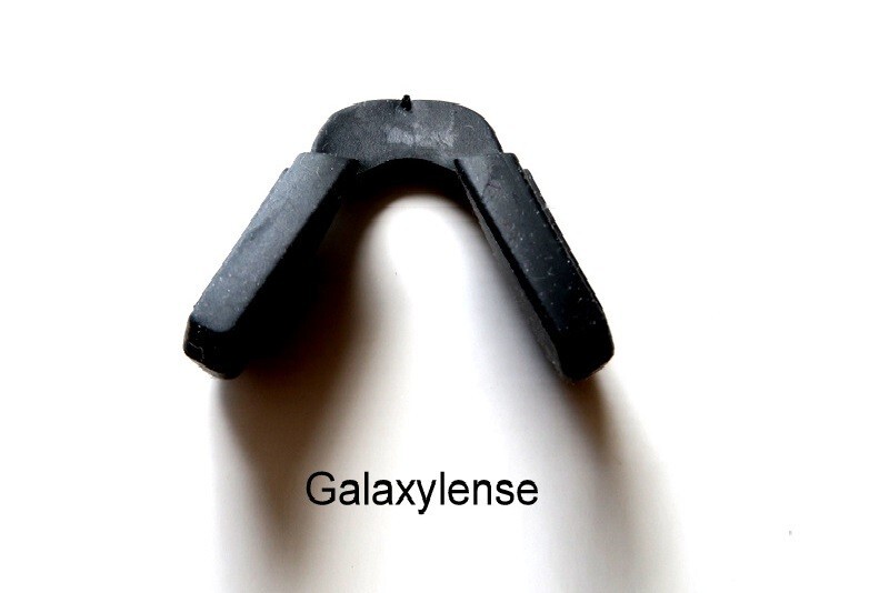 Galaxy Nose Pads Rubber Kits For Oakley Jawbreaker And Asian Fit Black Color