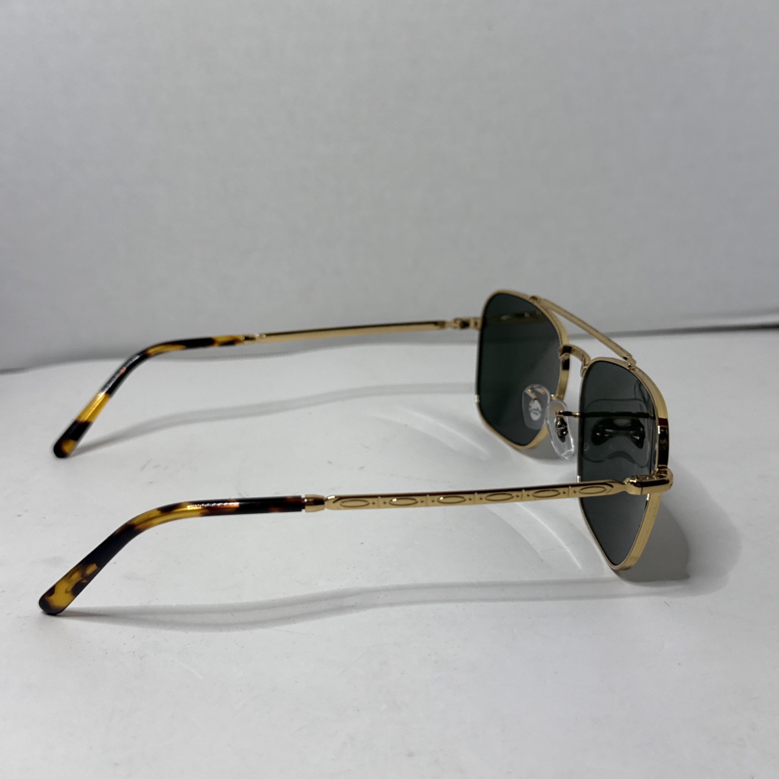 Ray-Ban New Caravan Polished Gold/Green 58 mm Sunglasses RB3636 919631 58-15 140