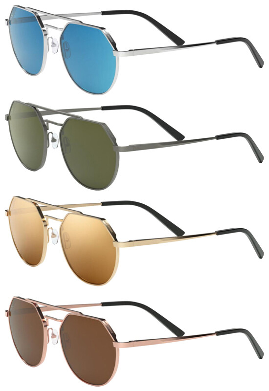 Serengeti Shelby Polarized Men’s Geometric Pilot Sunglasses SS5333P Italy