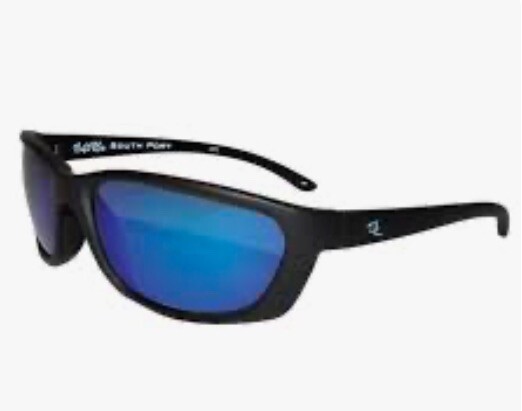 New Salt Life South Port Gloss Black Smoke Blue Lens Salty $189 Salty Saltlife