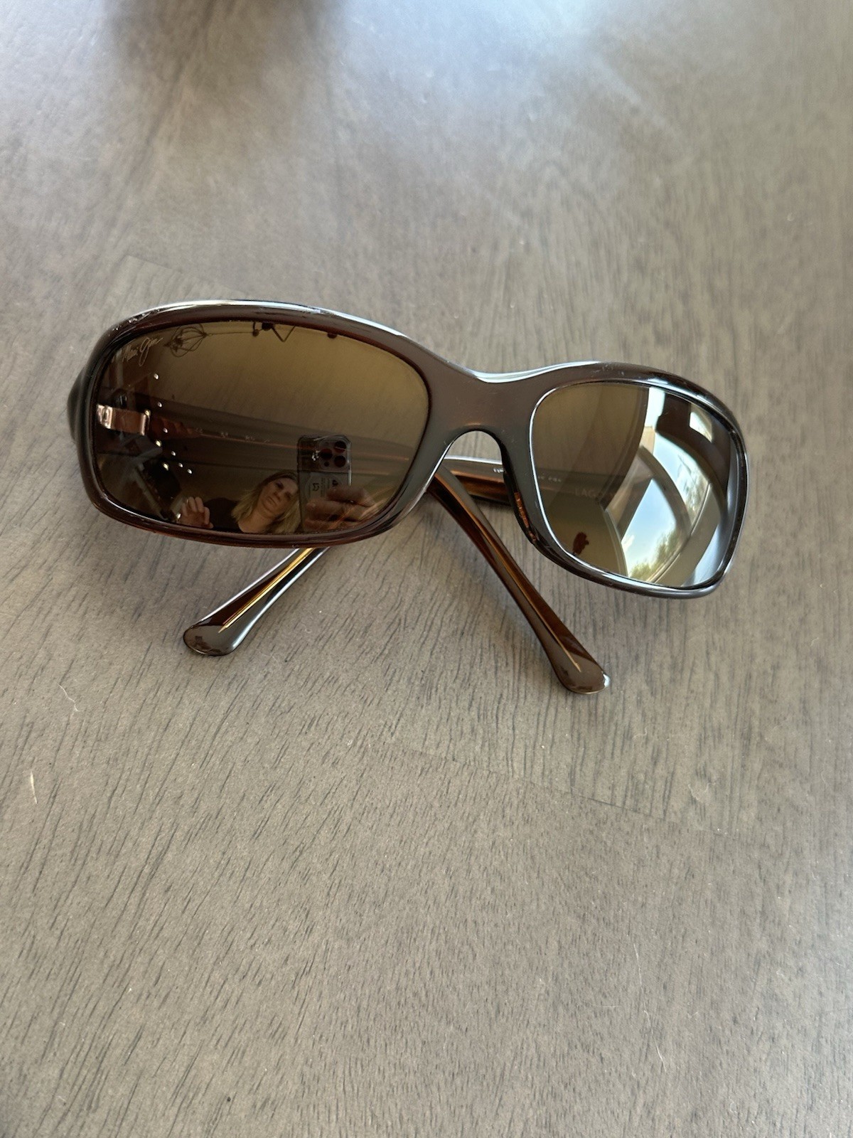 Maui Jim Lagoon MJ 189-26 Gloss Brown Sunglasses